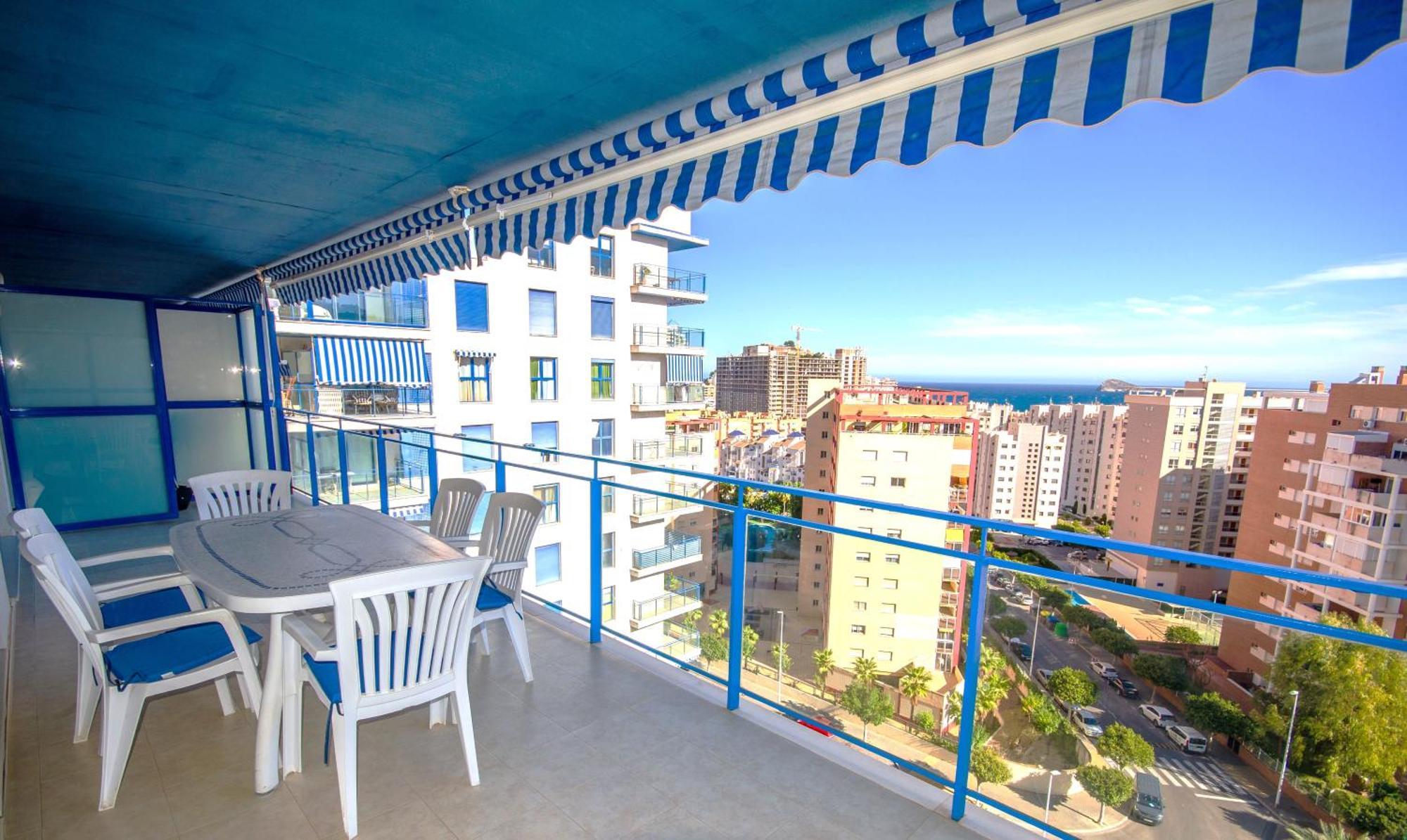 Cala Vent Mar Y Sol Poniente Beach Benidorm Extérieur photo